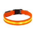 GlowGuard LED Collar - Orange